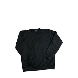 Gatorade Embossed Logo Crewneck Sweatshirt Black Mens Size XL New